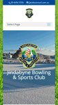 Mobile Screenshot of jindabynebowlingclub.com.au